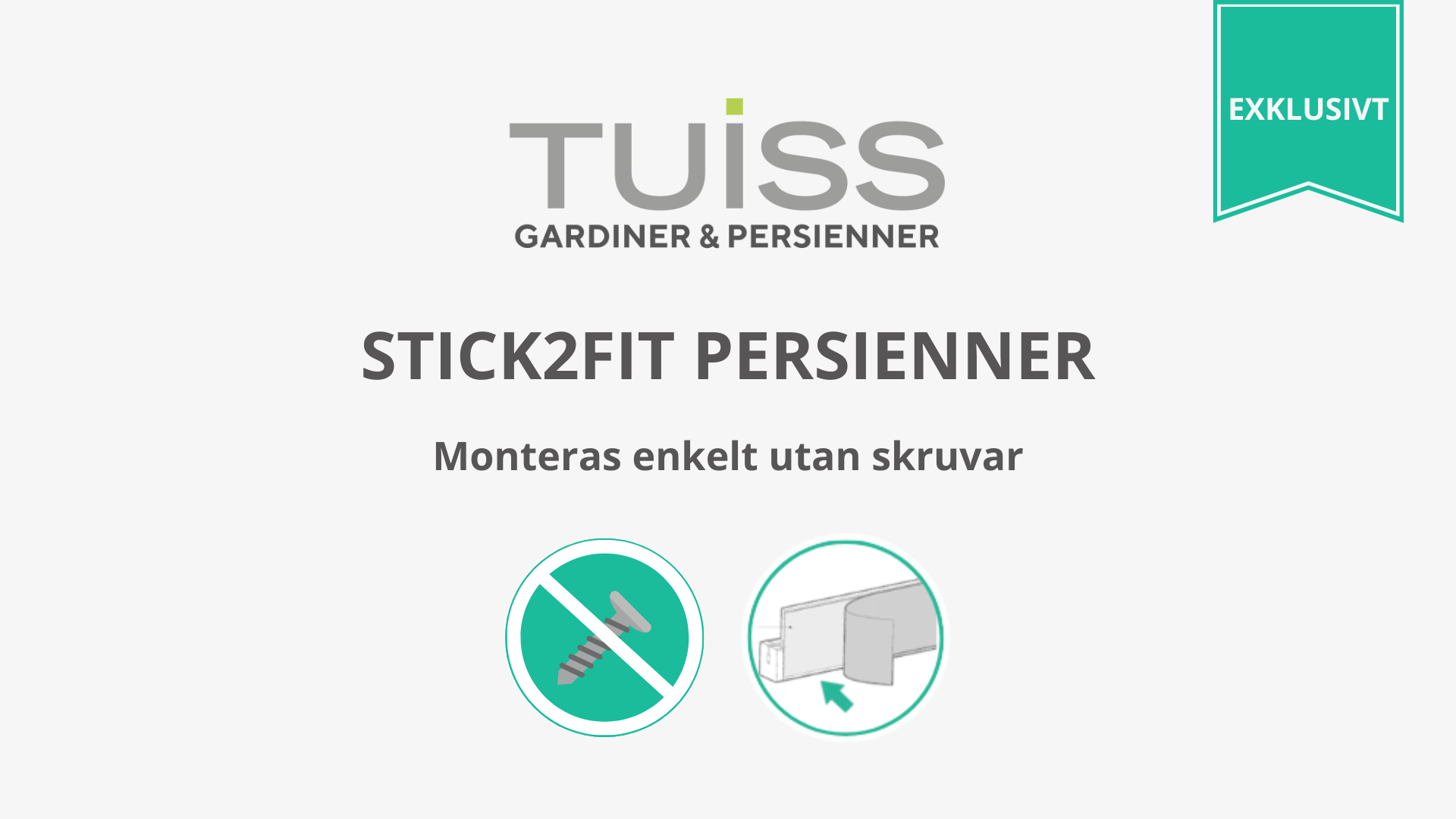 Stick2Fit persienner